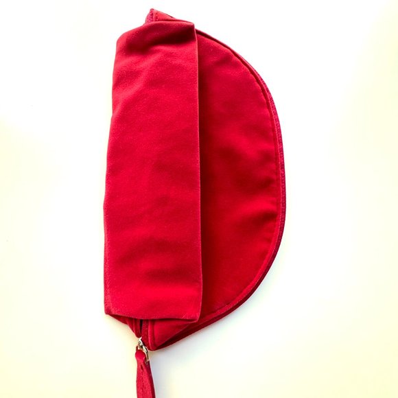 3172 DESIGNER VIKTOR AND ROLF RUBY ORCHID FABRIC BAG MAKEUP COSMETIC BAG - Picture 3 of 5